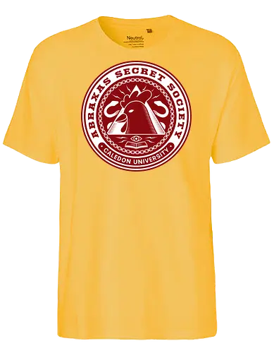 Abraxas Secret Society Emblem - life, strange, Chloe, Max, rachel, arcadia, bay, butterfly, before the storm, video game, gaming, gamer, rocky mountain record traders, the black lantern, haven springs, caledon university - Fairtrade T-Shirt