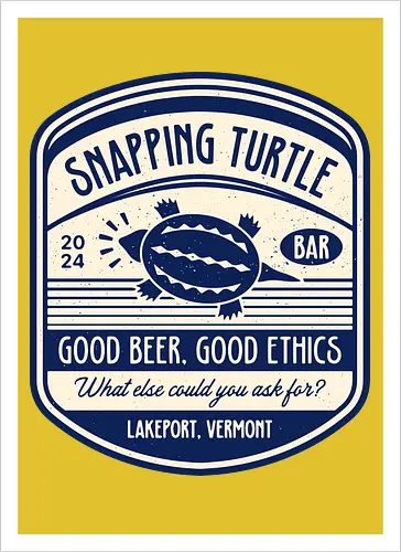 Snapping Turtle Emblem