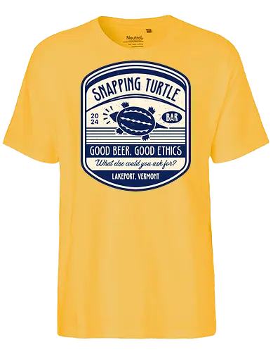 Snapping Turtle Emblem - life, strange, Chloe, Max, rachel, arcadia, bay, butterfly, before the storm, video game, gaming, gamer, rocky mountain record traders, the black lantern, haven springs, caledon university - Fairtrade T-Shirt
