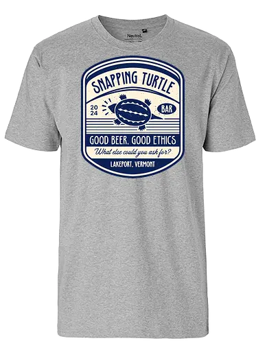 Snapping Turtle Emblem - life, strange, Chloe, Max, rachel, arcadia, bay, butterfly, before the storm, video game, gaming, gamer, rocky mountain record traders, the black lantern, haven springs, caledon university - Fairtrade T-Shirt