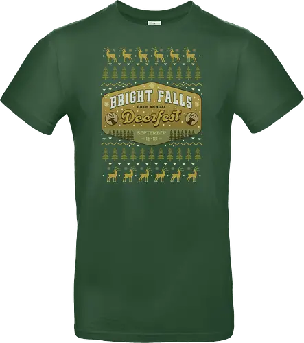 Deerfest Bright Falls Ugly Sweater