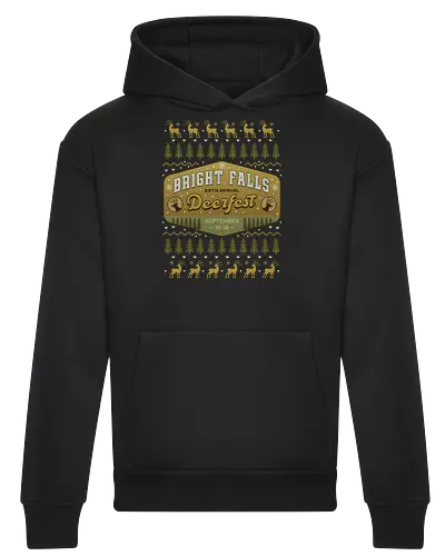 Deerfest Bright Falls Ugly Sweater
