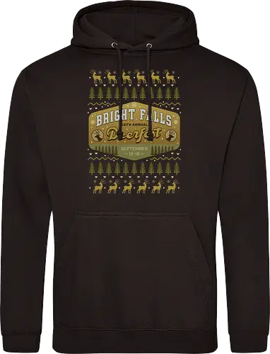 Deerfest Bright Falls Ugly Sweater