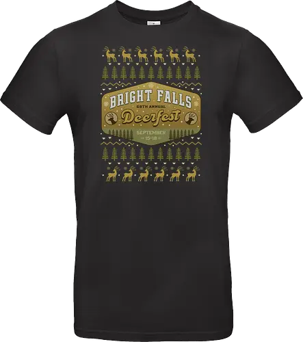 Deerfest Bright Falls Ugly Sweater