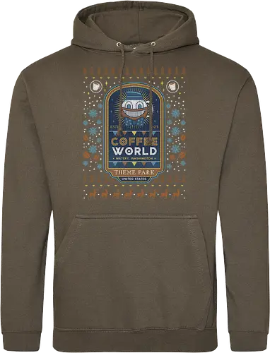 Watery Coffee World Ugly Sweater