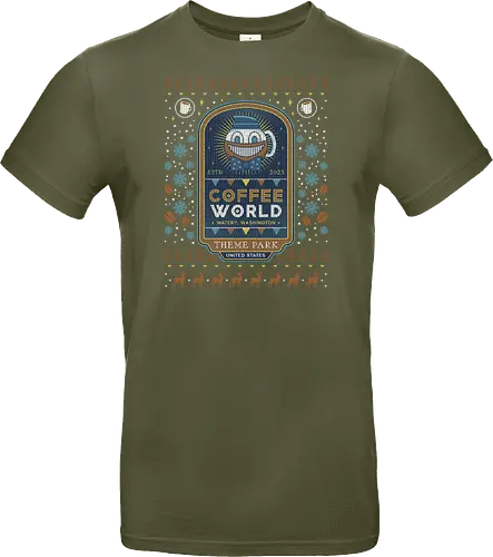 Watery Coffee World Ugly Sweater
