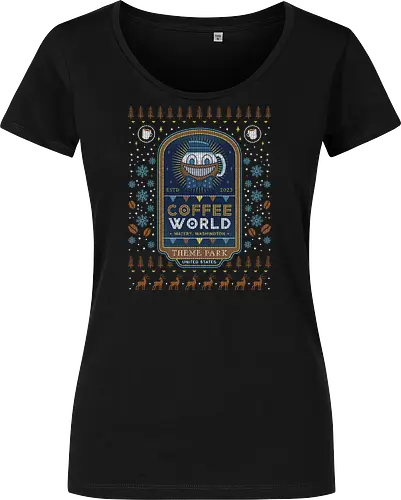 Watery Coffee World Ugly Sweater