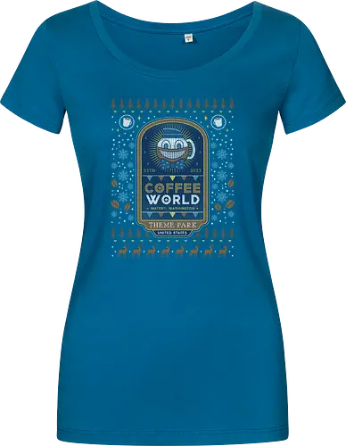 Watery Coffee World Ugly Sweater