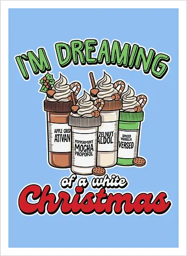 I'm dreaming of a white Christmas