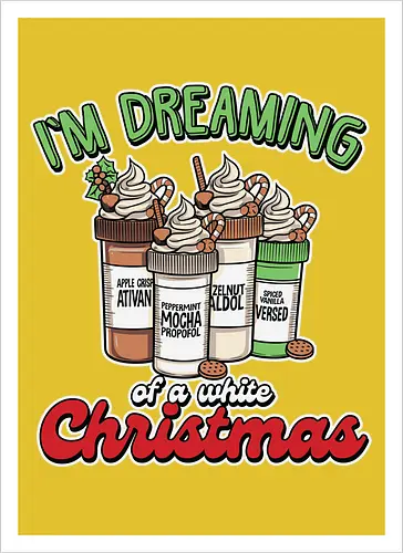 I'm dreaming of a white Christmas