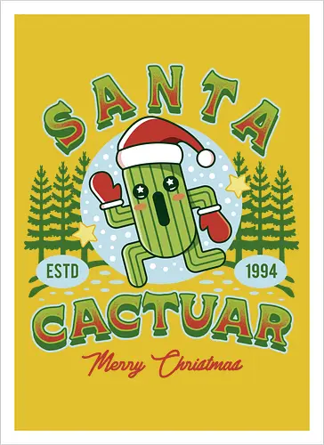 Santa Cactus