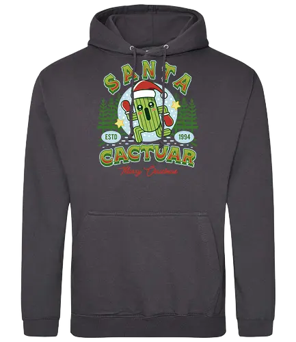 Santa Cactus - Final, kweh, fantasy, video game, gaming, gamer, christmas, xmas, merry christmas - Standard Hoodie