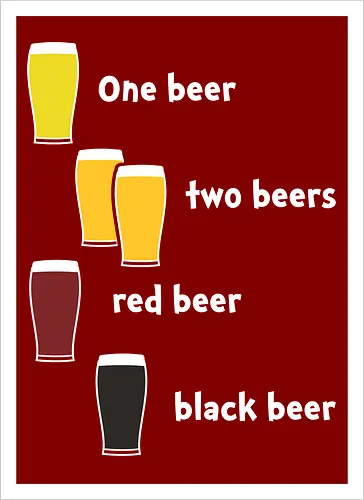 One beer two beers