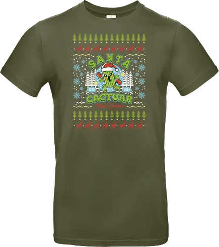 Santa Cactus Christmas