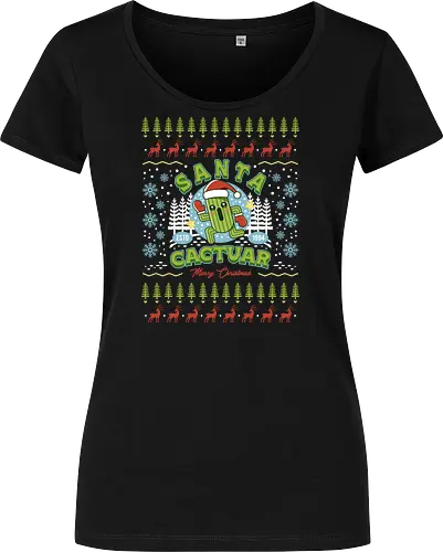 Santa Cactus Christmas