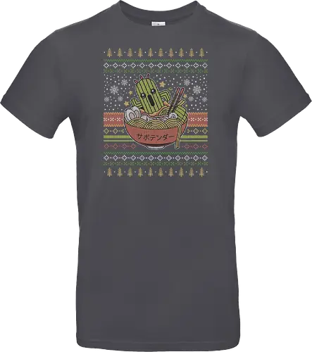 Cactus Ramen Ugly Sweater