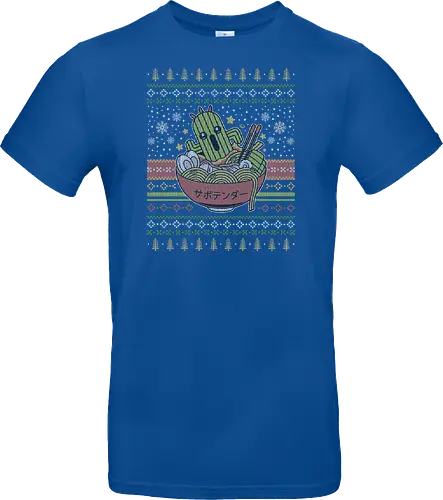 Cactus Ramen Ugly Sweater