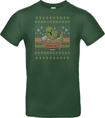 Cactus Ramen Ugly Sweater