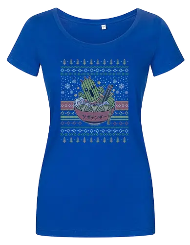 Cactus Ramen Ugly Sweater