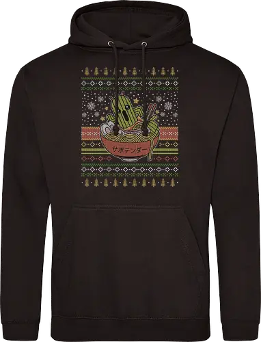 Cactus Ramen Ugly Sweater