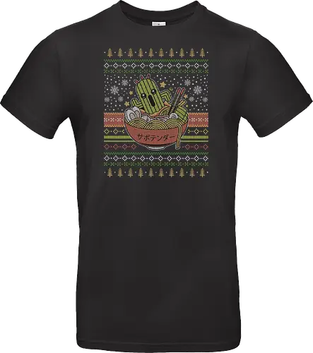 Cactus Ramen Ugly Sweater