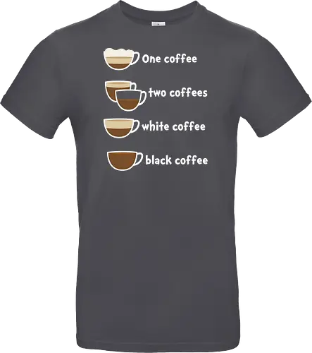 One coffee two coffees