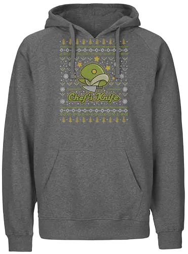 Little Tonberry Ugly Sweater - Final, merry christmas, video game, gaming, gamer, ugly Christmas sweater - Fairtrade Hoodie