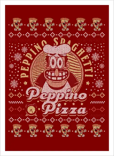 Peppino Pizza Ugly Sweater