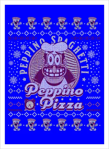 Peppino Pizza Ugly Sweater