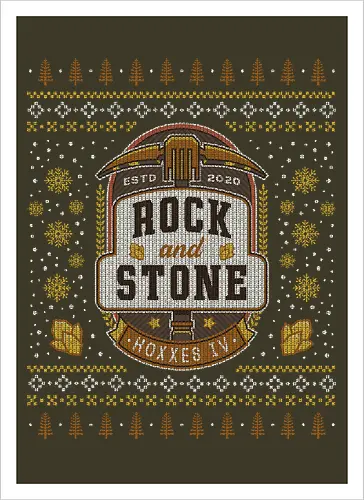 Rock And Stone Ugly Sweater