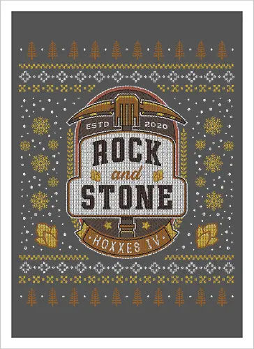 Rock And Stone Ugly Sweater