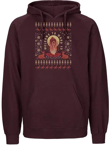 Welcome To Ward 13 Ugly Sweater - Remains, ward 13, gamer, game, gaming, video game, video games, crystal, fantasy, adventure, ugly christmas sweater - Fairtrade Hoodie