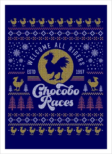 Kweh Races Ugly Sweater