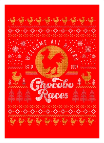 Kweh Races Ugly Sweater