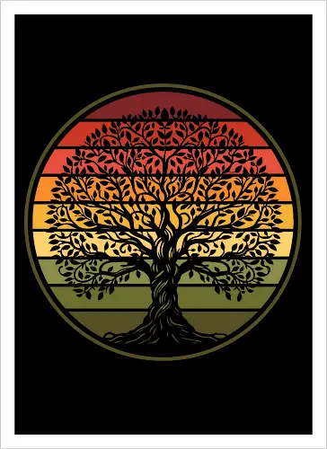 Autumn tree of life