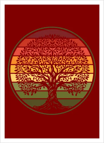 Autumn tree of life