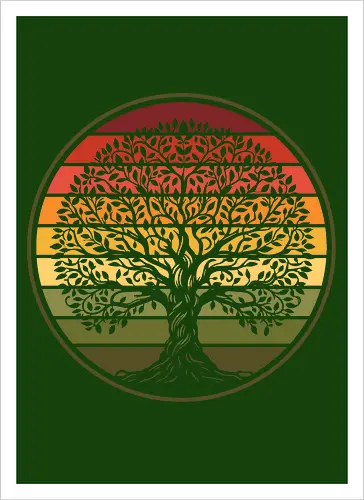 Autumn tree of life