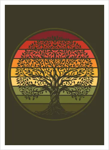 Autumn tree of life