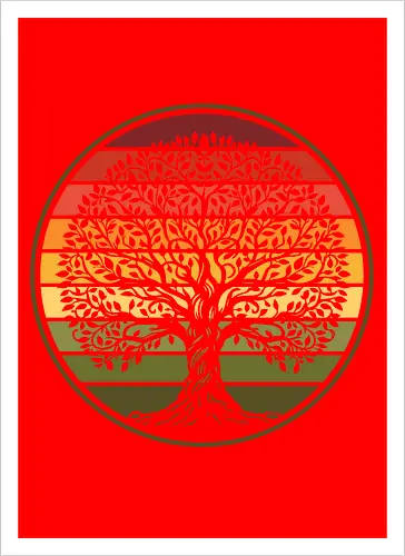 Autumn tree of life