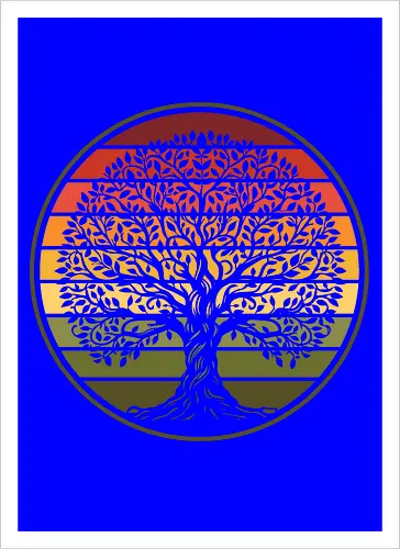 Autumn tree of life