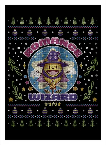 Romance Wizard Ugly Sweater