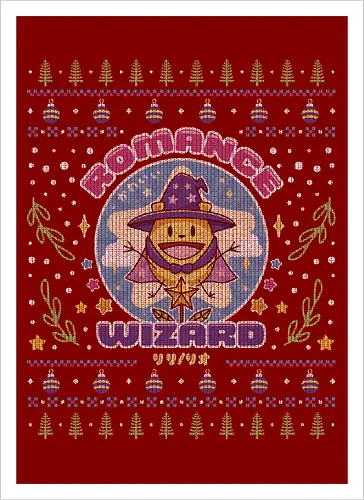 Romance Wizard Ugly Sweater