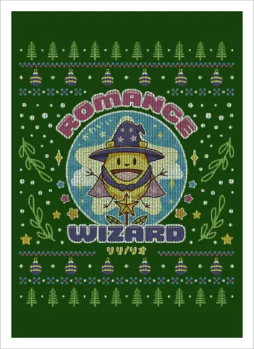 Romance Wizard Ugly Sweater