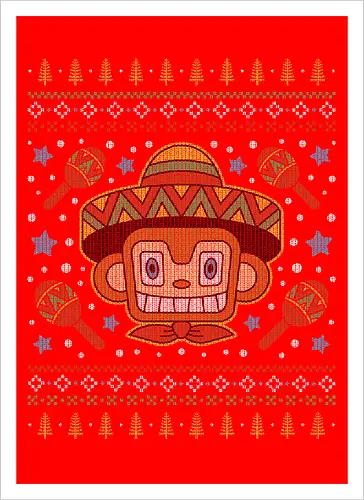 Samba Gaming Ugly Sweater