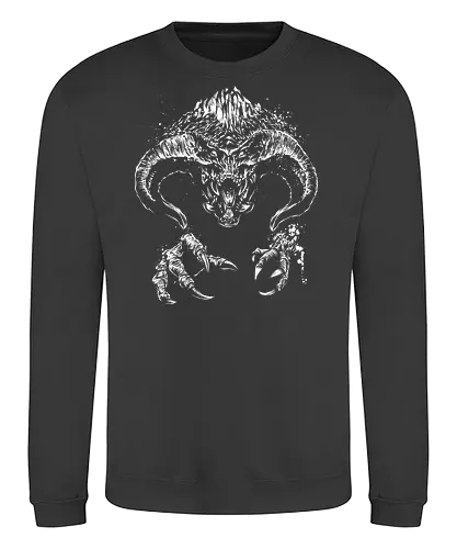 Demon behind the shadow - the lord of the ring, balrog, monsters, magic, Wizard - Sweatshirt