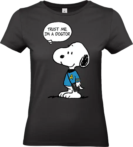 Dogtor Leonard Mc Snoop - cartoons, dog, Space, series, movies - Standard T-Shirt (Frauen)
