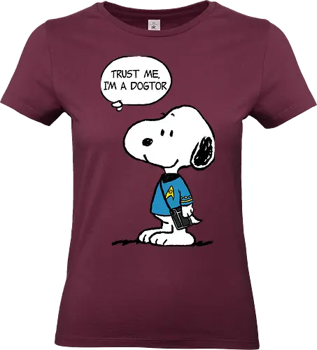Dogtor Leonard Mc Snoop - cartoons, dog, Space, series, movies - Standard T-Shirt (Frauen)