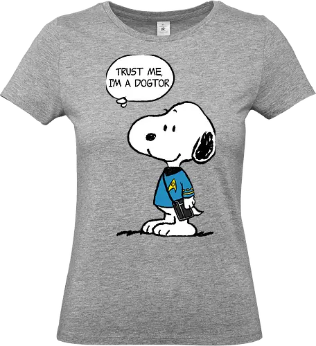 Dogtor Leonard Mc Snoop - cartoons, dog, Space, series, movies - Standard T-Shirt (Frauen)