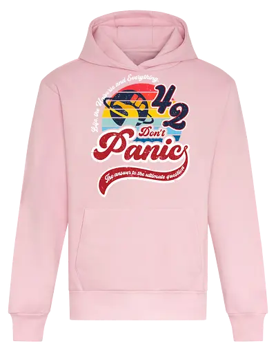 Dont panic - fallout, galaxy, vault, series, game, nuka - Heavyweight Hoodie