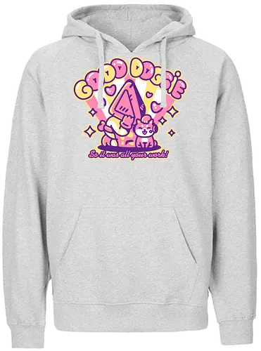 Good Doggie - Horror, game, dog, cute, kawaii - Fairtrade Hoodie